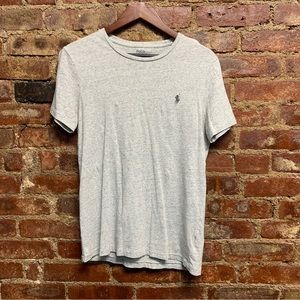 Polo Short Sleeve T Shirt - Grey, Size XS